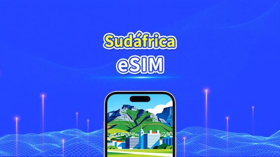 Sudáfrica 4G eSIM | Paquete de datos diario/total | 1–30 días | Facturación por 24 horas | Código QR