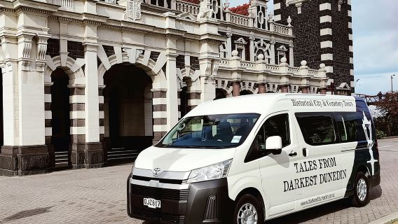 Heritage City and Larnach Castle Van tour with Historian Guide
