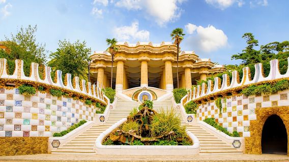 Gaudís Park Güell Schnellzugang geführte Tour auf Deutsch