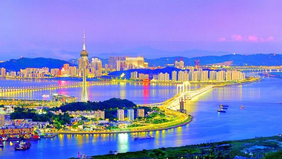 港珠澳大橋+圓明新園+愛情郵局+澳門環島遊一日【無通行證】