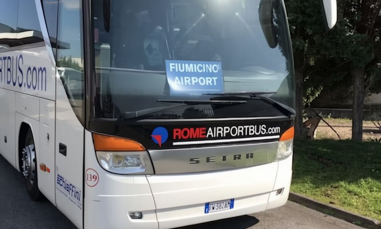 Bandara Fiumicino (FCO) - Bus ke/dari Stasiun Termini Rome [Beli Langsung & Pergi/Mudah & Cepat]