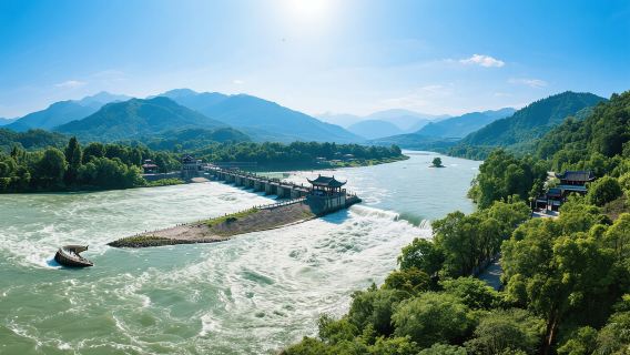 Chengdu Dujiangyan Half Day Tour (Special Car Pickup| English guide available)