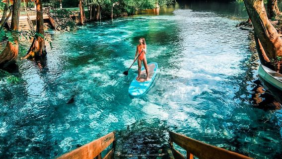 Excursion à la journée à Krabi : Kayak sur le lac Mirror, canoë dans la mangrove, balade à dos d'éléphant et quad avec transfert inclus