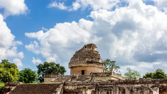 Depart from Cancun: Chichen Itza + Internet celebrity double patio 1 day tour [shared tour]