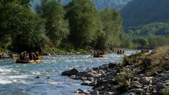 Von Tiflis; Georgische Heerstraße, Ananuri-Gudauri-Kazbegi