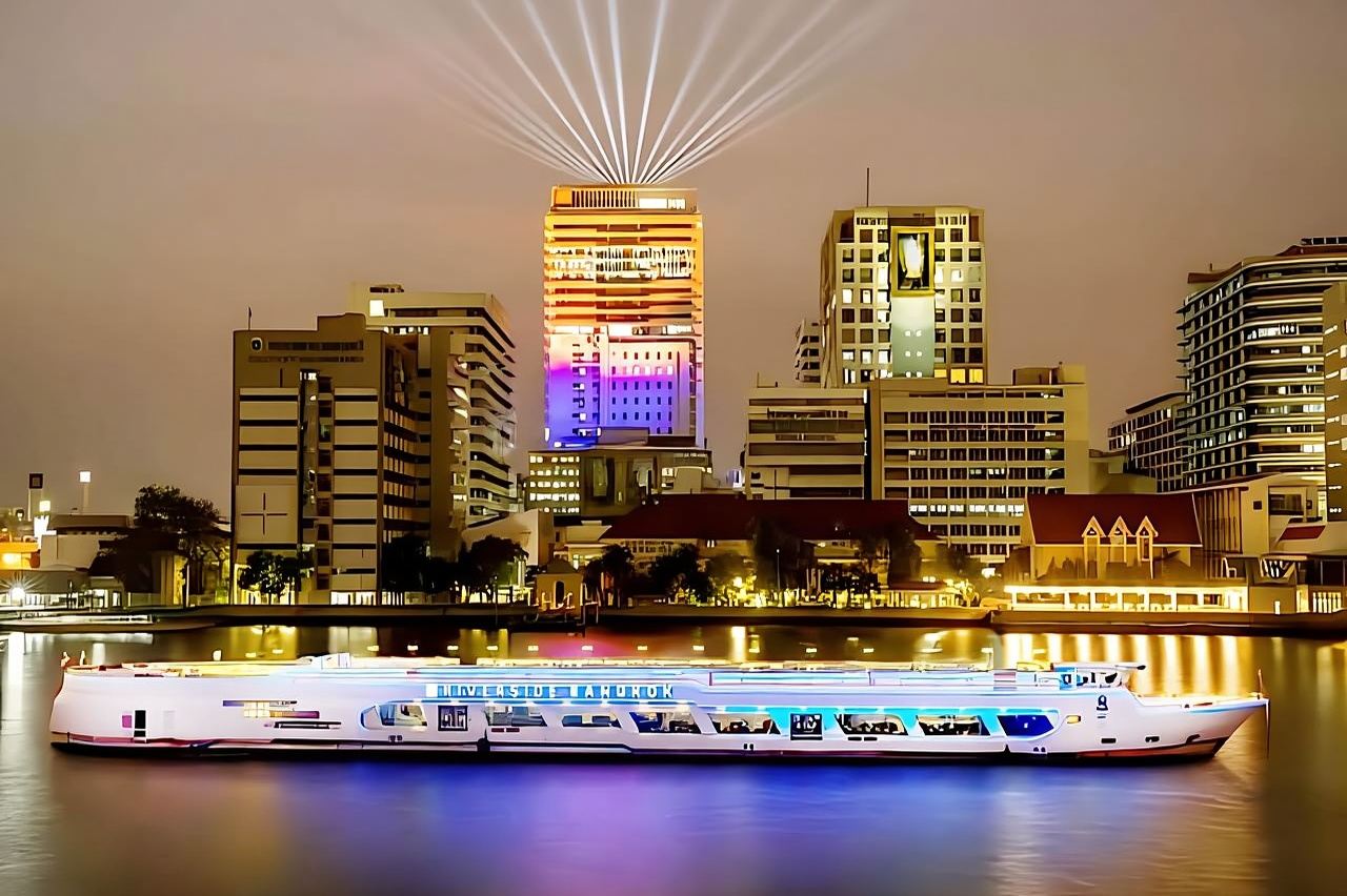 Bangkok: crociera Carnival sul fiume Chao Phraya con birra