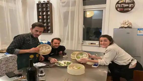 Colorful Xiao Long Bao Experience Class in New Shikumen Lane