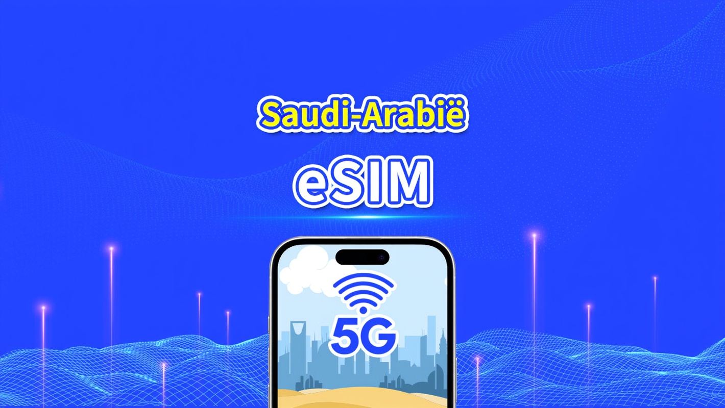 Saudi-Arabië eSIM | 5G/4G | Dagelijks/totaal datapakket | 1-30 dagen | 24-uurs facturatie | QR-code