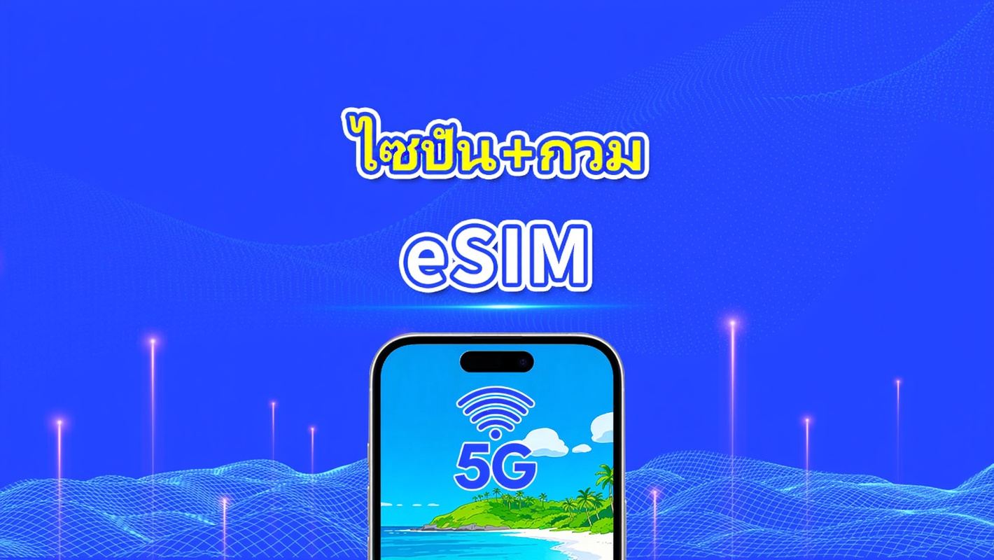 eSIM ไซปัน + กัวม | เครือข่ายความเร็วสูง | 5G/4G | แพ็คเกจข้อมูลรายวัน/รวม | การเรียกเก็บเงินตามวันธรรมชาติ | 1-30 วัน | โค้ด QR