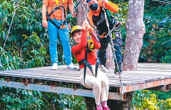 Pong Yaeng清邁博巖叢林飛躍半日遊過山車 含餐含接送