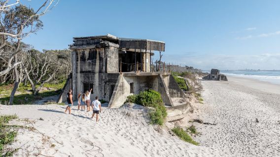 Bribie Island: Tour 4x4, Kayak y Almuerzo de Marisco de Mar a Mesa