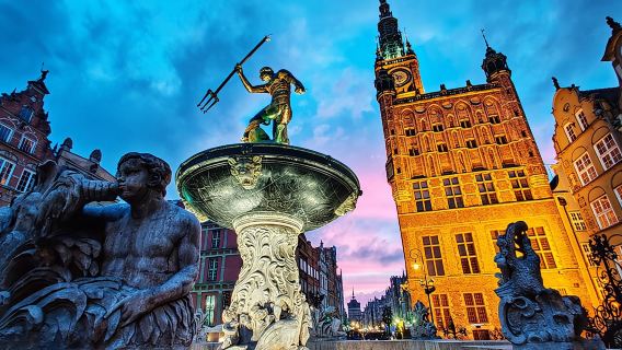 ¿Primera vez en Gdańsk? Tour privado por los lugares más destacados del casco antiguo de Gdańsk.