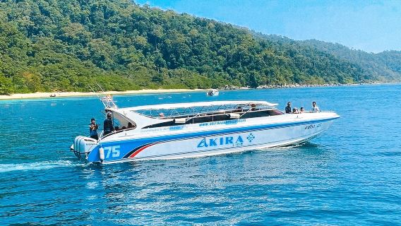 Voyage en Thaïlande - Billet combiné transport terrestre et maritime Hat Yai-Koh Lipe - Ticket de bateau (aller simple) et transfert depuis l'aéroport ou les hôtels en ville pour Koh Lipe depuis Hat Yai