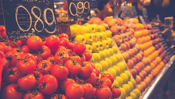 Boqueria and Santa Caterina Markets tour with food and tapas