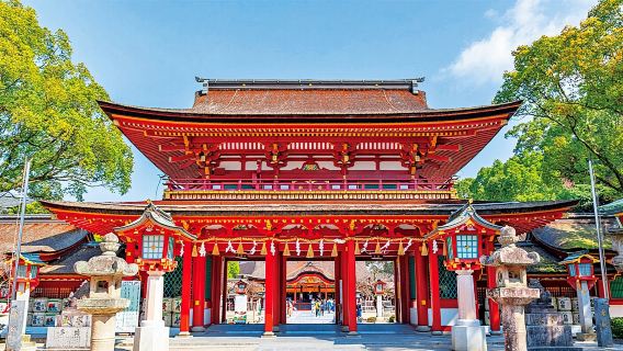 one-day tour to Dazaifu Tenmangu Shrine, Yufuin Temple, and Nyorinji Temple in Oita, Japan