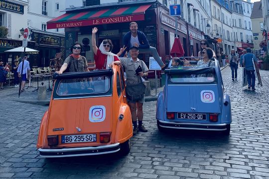 Pengembaraan 2CV Vintage: Lawatan Sorotan Paris 2 Jam