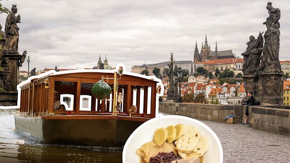 Prague 6-Hour tour with river boat cruise and lunch