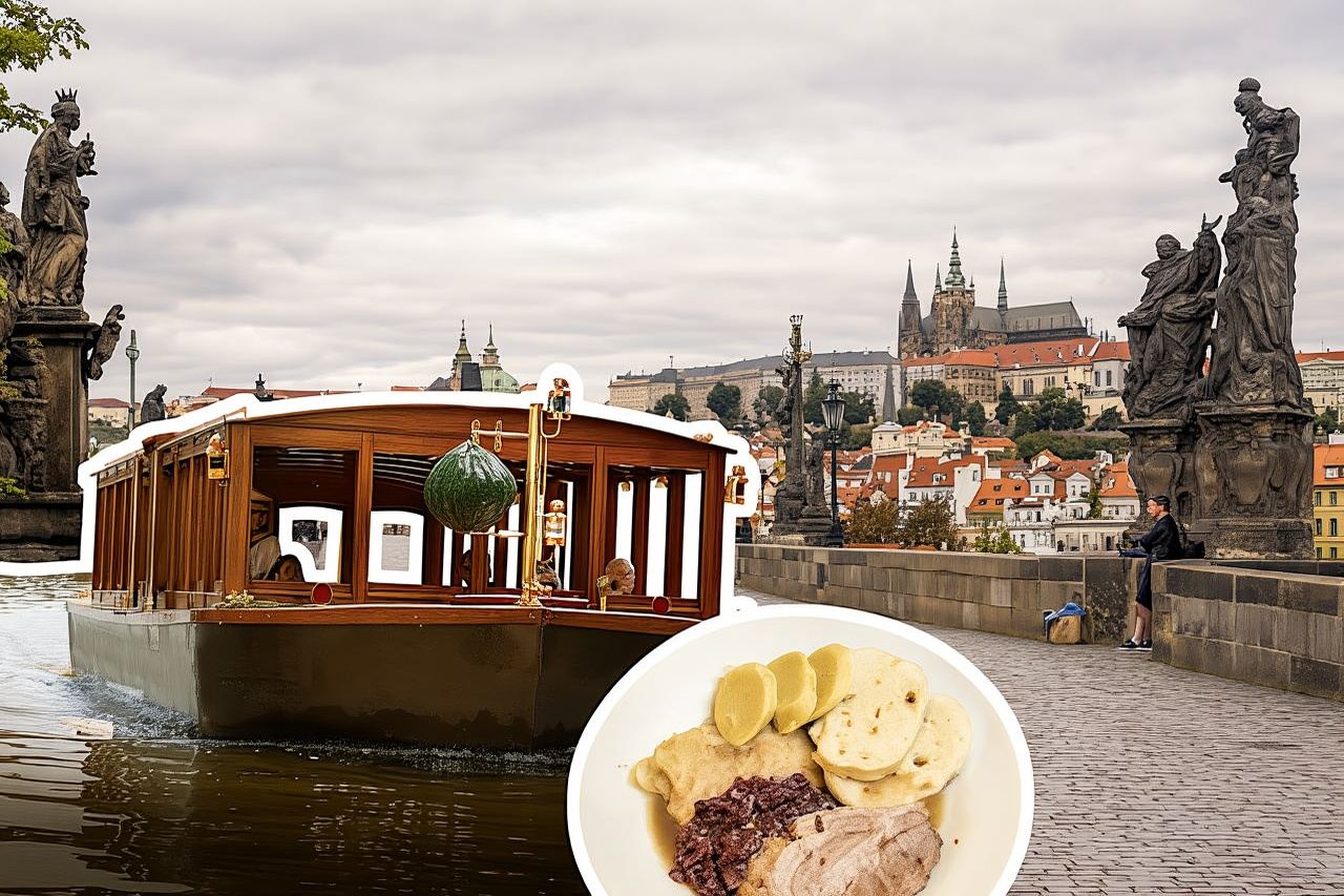 Prague 6-Hour tour with river boat cruise and lunch