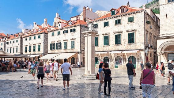 Tour privato a piedi della città vecchia di Dubrovnik con biglietti per la crociera