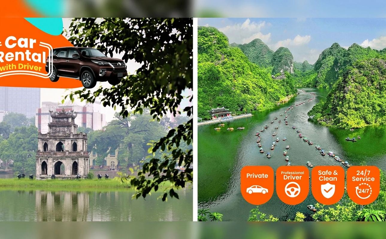 Location de voiture avec chauffeur de Hanoï à Ninh Binh