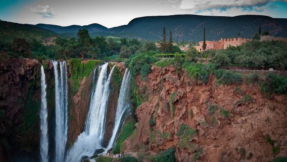 Marrakech Departure to Ouzoud Falls Tour | Full Experience of Hiking, Swimming, and Sightseeing