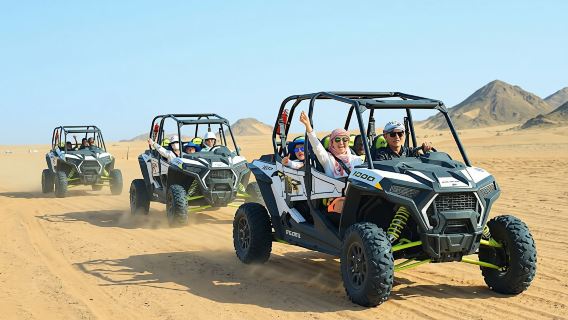 Expérience matinale en buggy dans les dunes du Sahara d'Hurghada