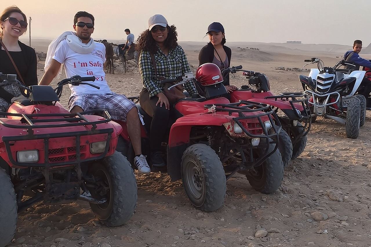 Desert Explorer Adventure Quad Ride, Camel& Bedouin Life Hurghada
