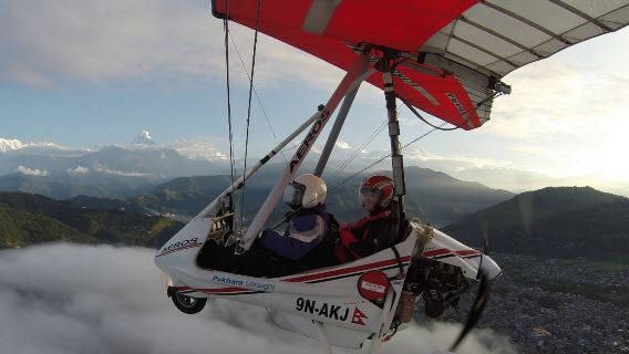 Ultraleichtflug in Pokhara|Landschaftliche Abenteuertouren über den Himalaya