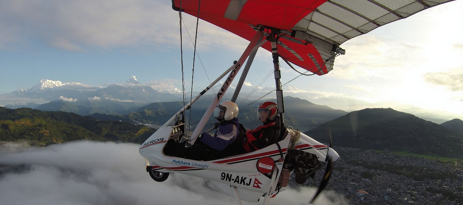 Ultralight Flight in Pokhara | Scenic Adventure Tours Over the Himalayas