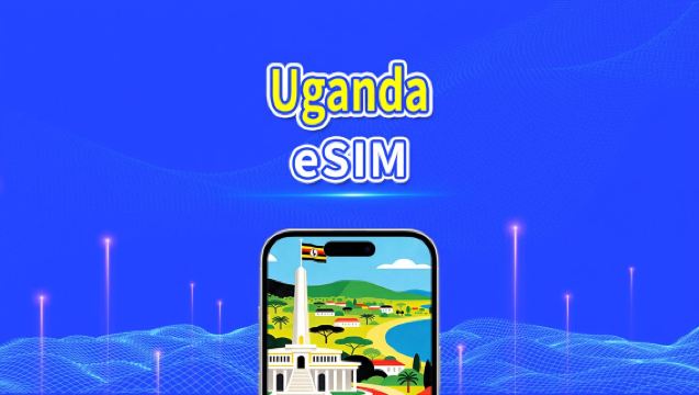 eSIM Uganda | 4G | Pacchetto Dati Giornaliero/Totale | 1–30 giorni | Fatturazione 24 Ore | Codice QR