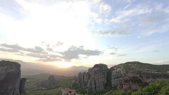 Meteora Sunset with Photos Stops & to the Cave of St. George