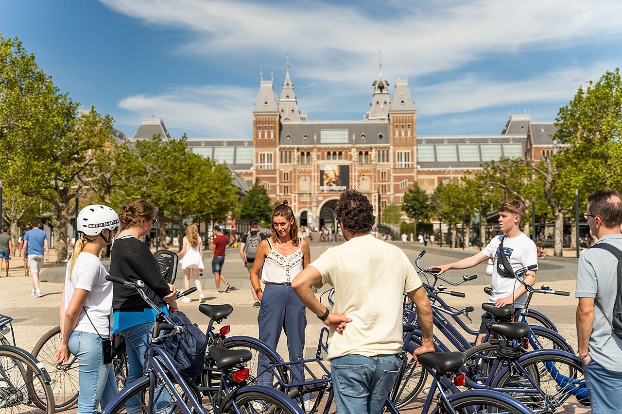Amsterdam Small-Group Bike Tour With Optional Canal Cruise