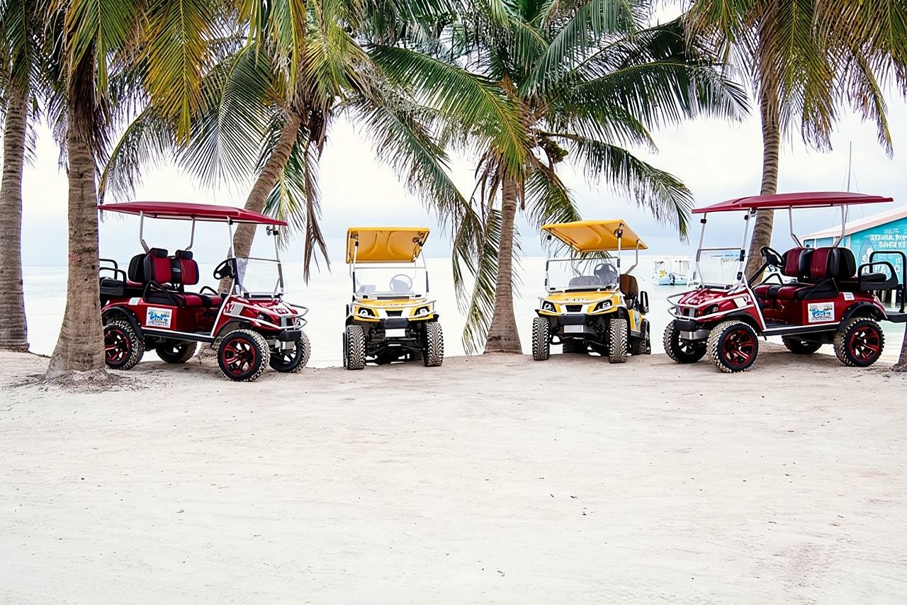 Noleggio golf cart in Belize