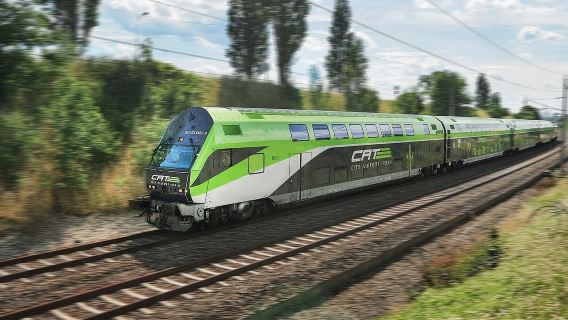 CAT Vienna: Train Transfer from Airport to Vienna Mitte Station