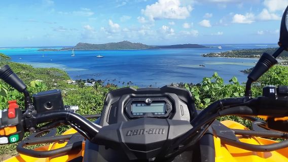 Tur Pulau & Liburan di Pegunungan Bora Bora dengan Quad / ATV