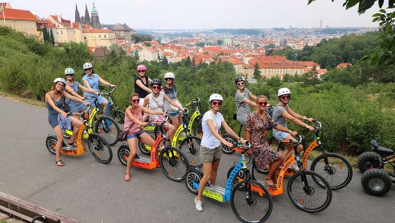 Grandiose half-day guided tour of Prague on Segway and eScooter