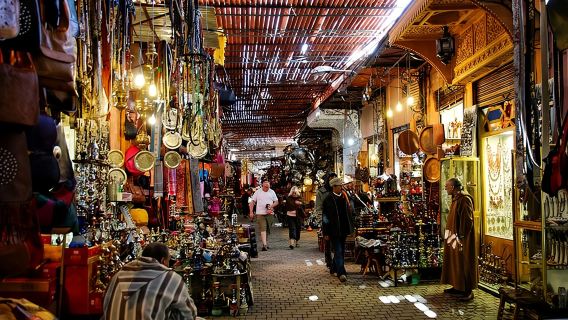 Tour di mezza giornata ai souk di Marrakech