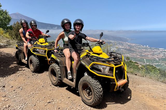 Puerto de la Cruz: Offroad-avontuur op een quad, inclusief snacks en foto's