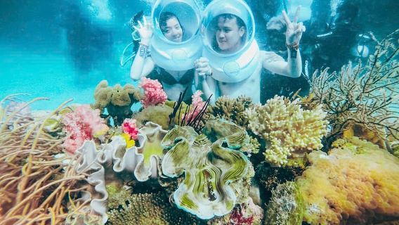 Tour giornaliero alle 4 isole di Phu Quoc: esperienza di snorkeling, funivia e parco acquatico