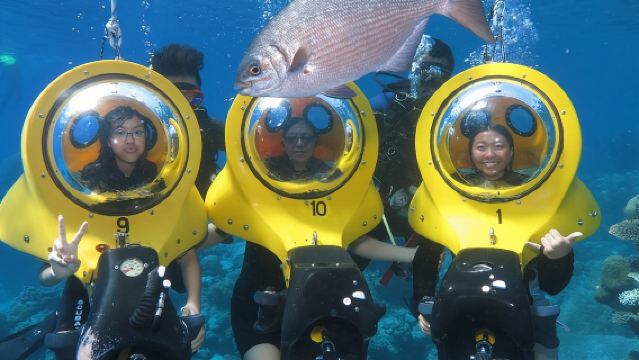 Experiencia de buceo Scuba Doo en Punta Cana