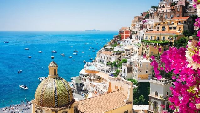Group Tour to Sorrento, Positano, Amalfi with Optional Boat Ride