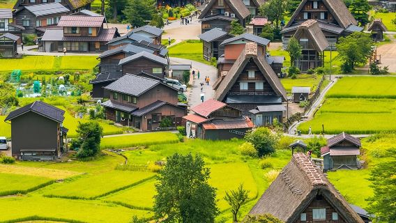 ทัวร์ 1 วันหมู่บ้านประวัติศาสตร์แห่งชิระงะวะโงและโกะกะยะมะ นาโงยะ ญี่ปุ่น [มรดกโลกฮิดะ ทากายามะ + หมู่บ้านโคะกะยะมะชิระงะวะโง]