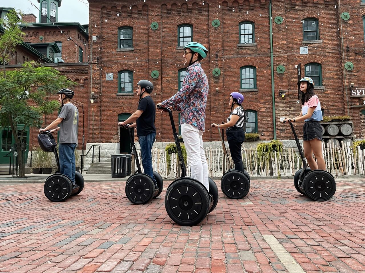 Toronto: Short Distillery District Segway Tour