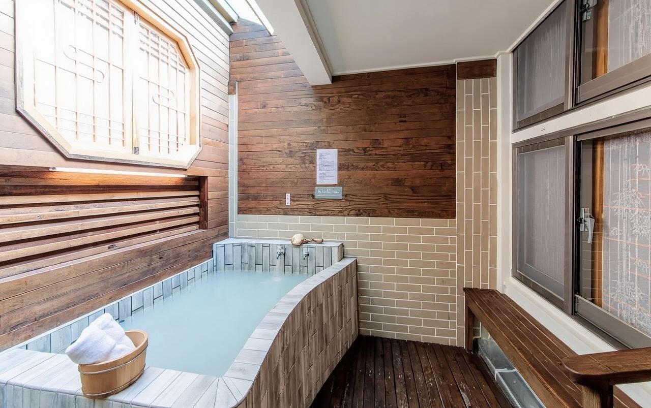 Taipeh Beitou | Phoenix Pavilion Hot Spring Hotel | Japanische Badezimmer · Halboffene Badezimmer · Badegutschein