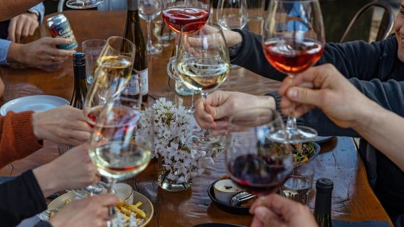 Tour di mezza giornata in una cantina boutique e pranzo in stile vigneto