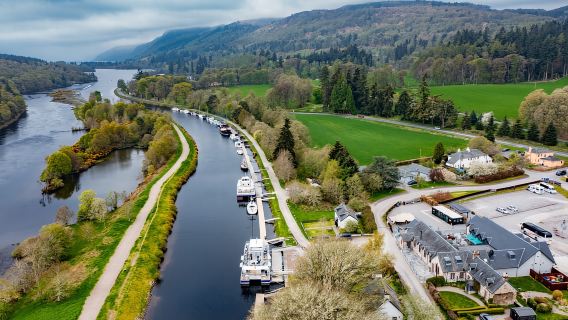 Dochgarroch: Caledonian Canal and Loch Ness 50min Cruise
