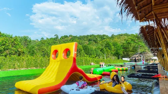 Khaolak: Waterside Beach Club Half-Day Chill Experience by Trip from 590 THB