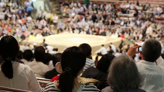 Osaka Sumo Tournament Entry Ticket and Guided Tour