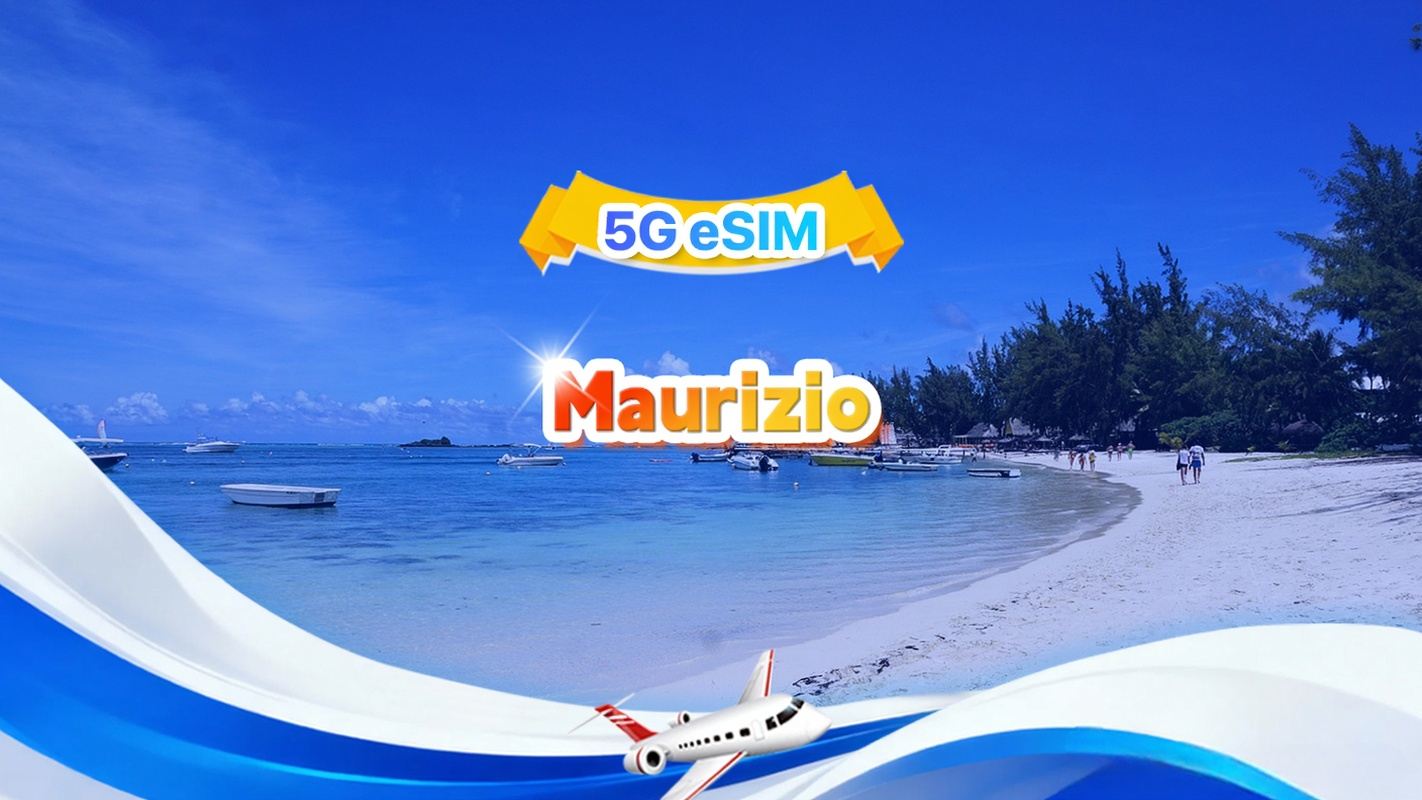 Mauritius 4G eSIM | Pacchetto completo | 1 GB-30 GB | 3-30 giorni | QR Code