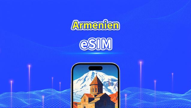 Armenien eSIM | 4G | Höghastighetsdata | Daglig paket/datapaket | 24 timmar | 1-30 dagar | QR-kod